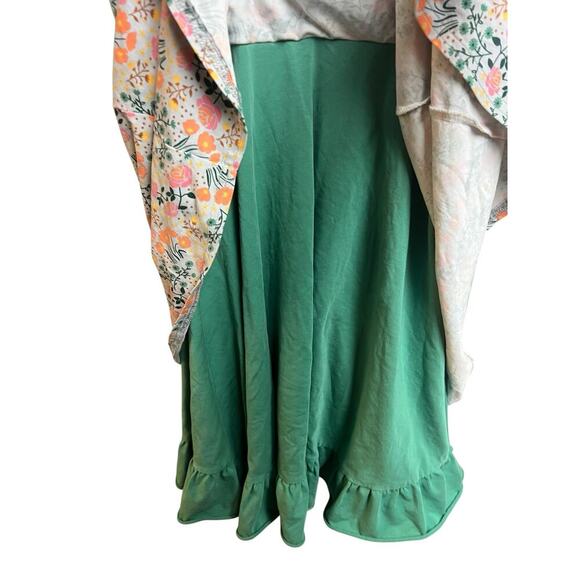 Matilda Jane Joanna Gaines Once Upon A Time Down On the Farm Dress Floral Green - Picture 6 of 10